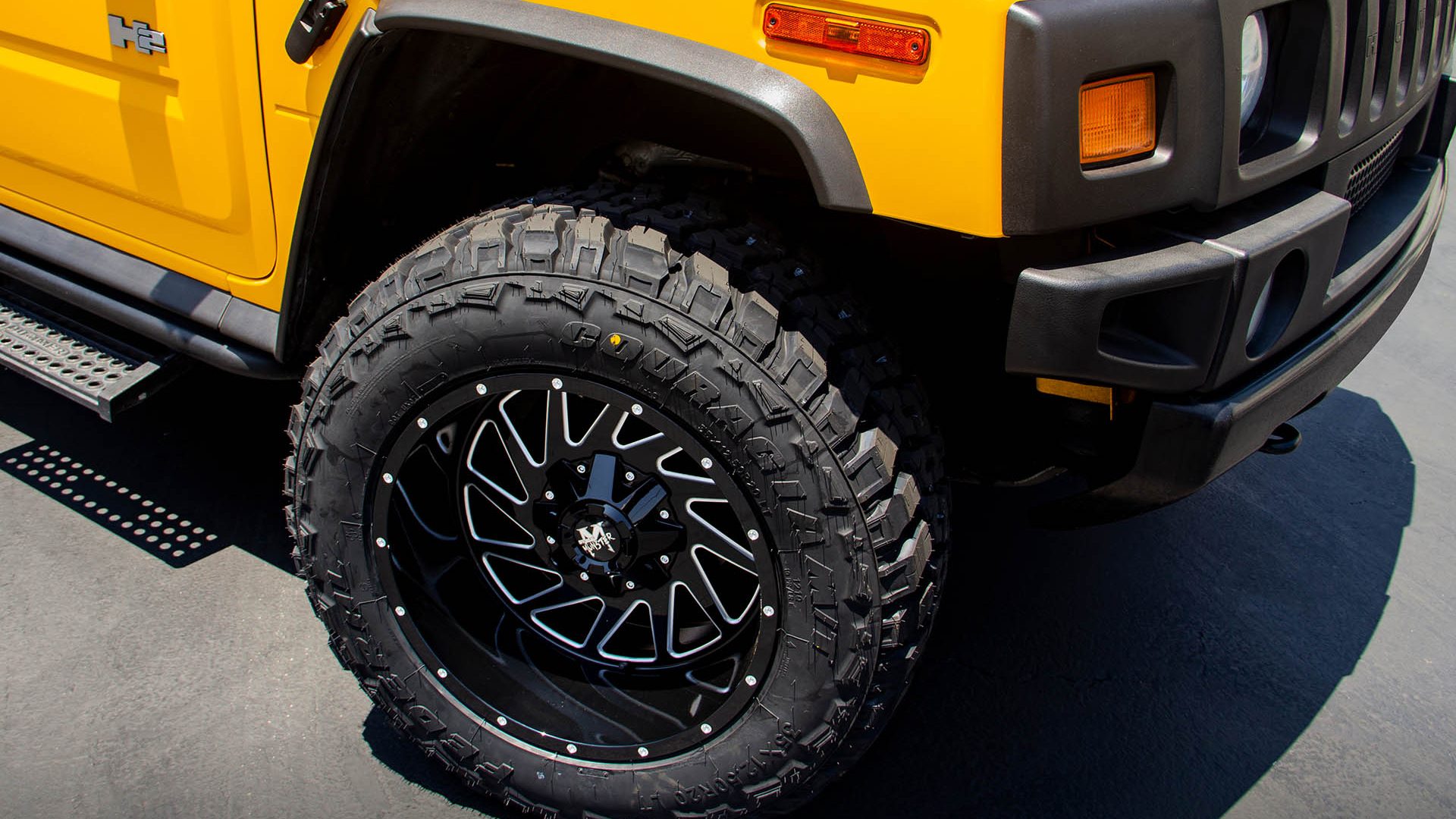 M12 OffRoad Monster Wheels on a Hummer H2