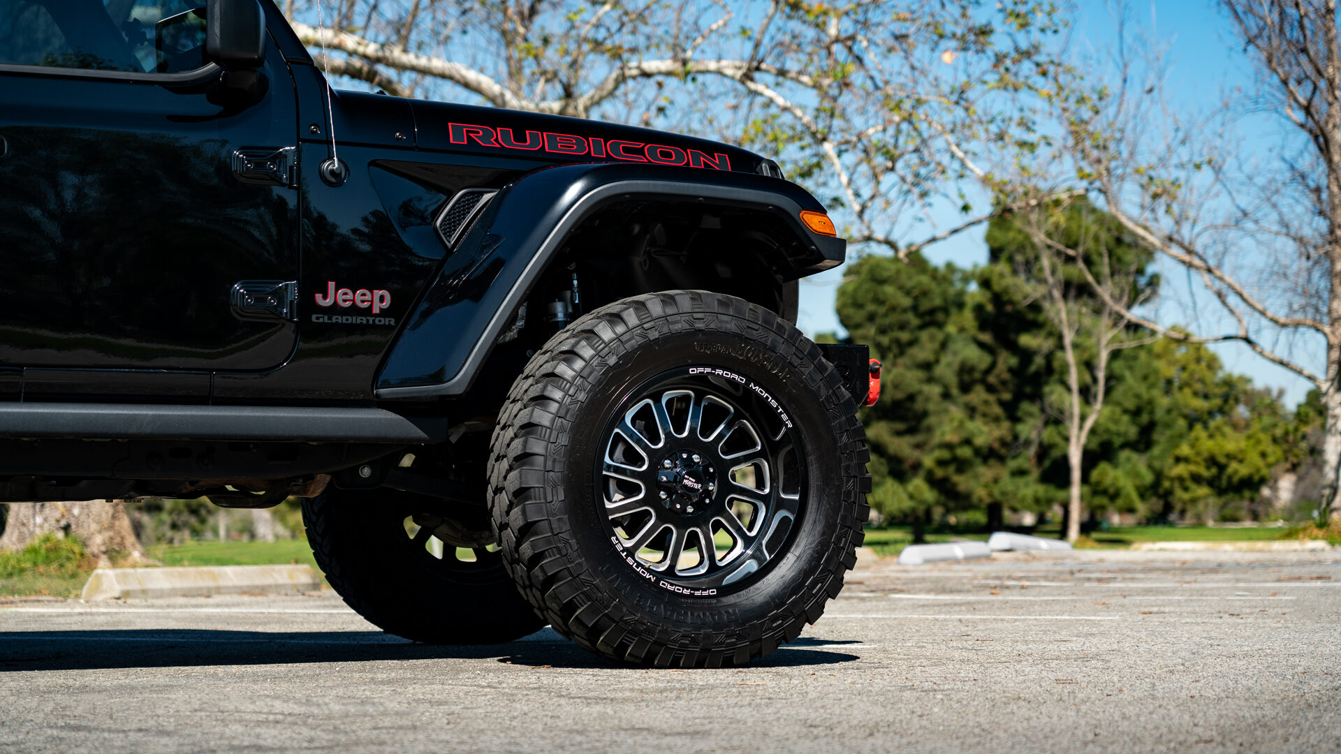 M17 Off-Road Monster Wheels 20x10 | Jeep Gladiator