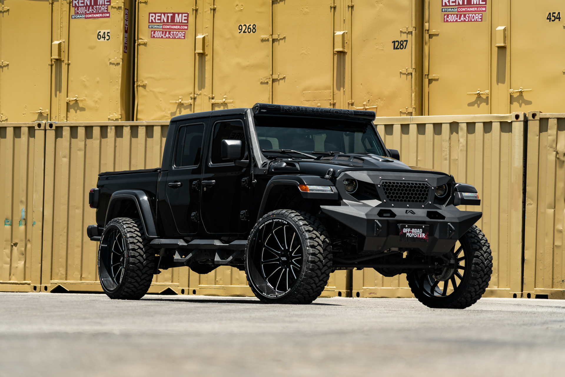 OffRoad Monsterm26 26x12 Wheels on a Jeep Gladiator