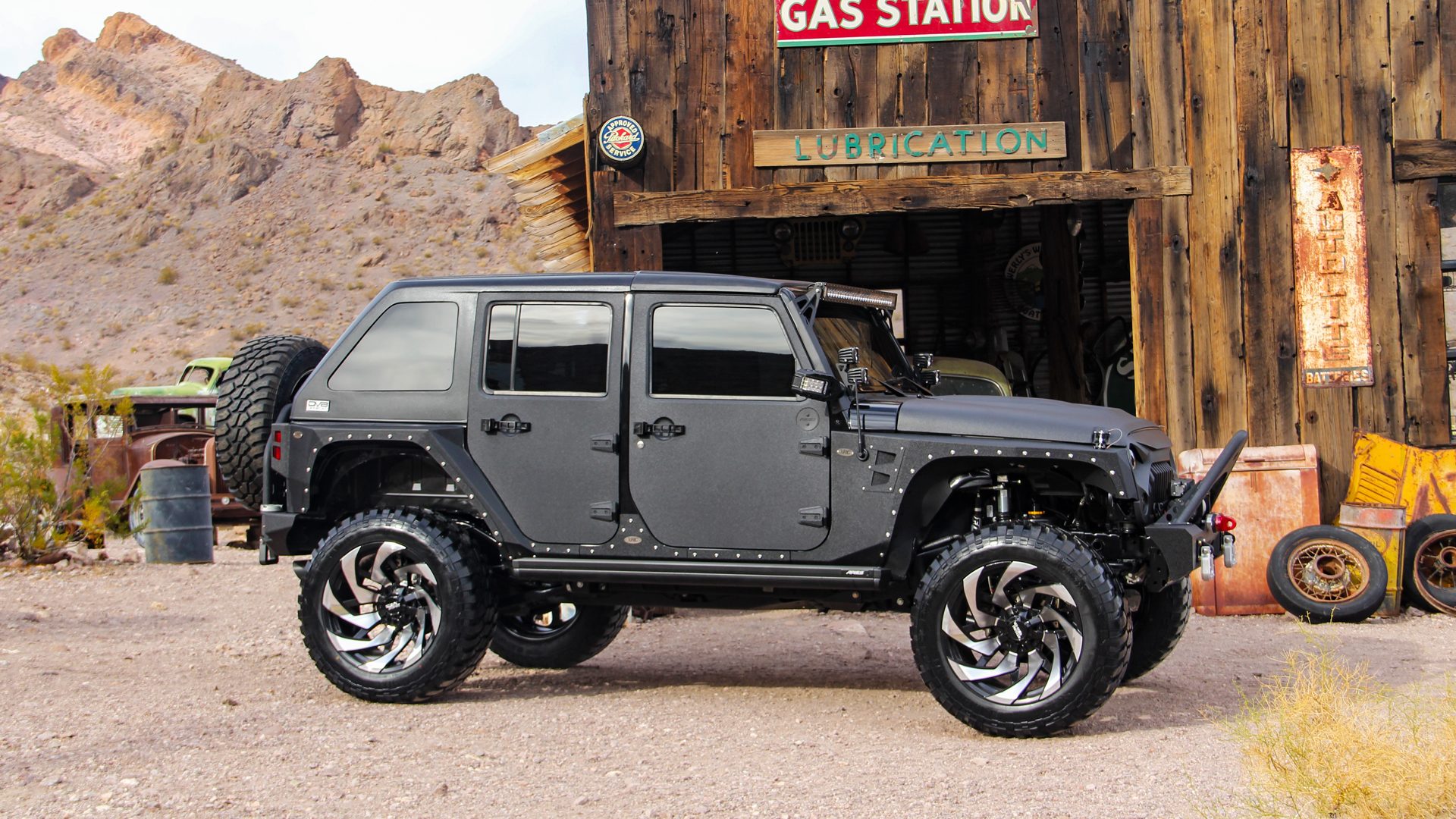 M24 Off-Road Monster Wheels on a Jeep JK