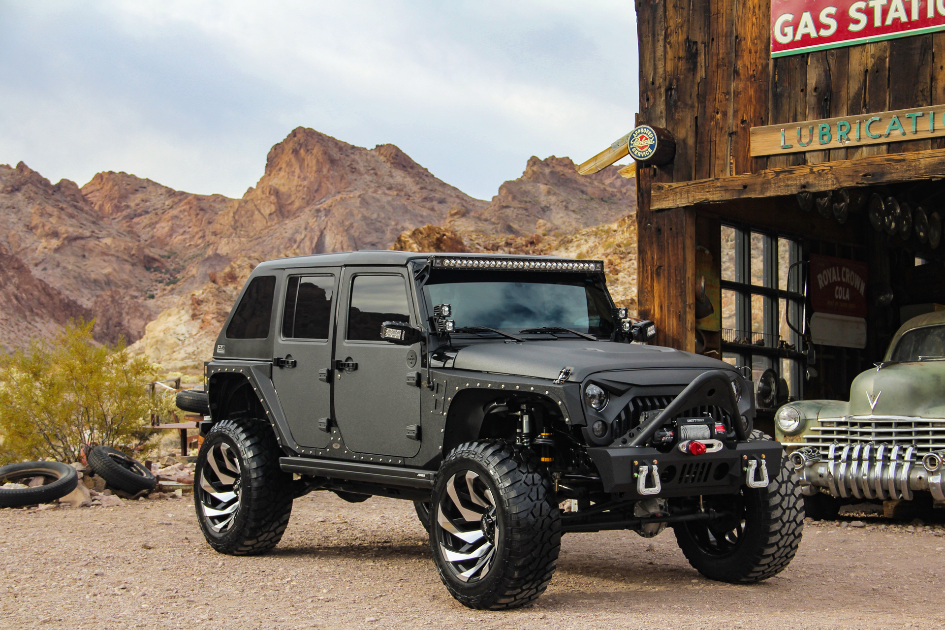 M24 Off-Road Monster Wheels on a Jeep JK
