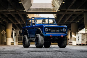 M80 Off-Road Monster wheels on a Classic Ford Bronco