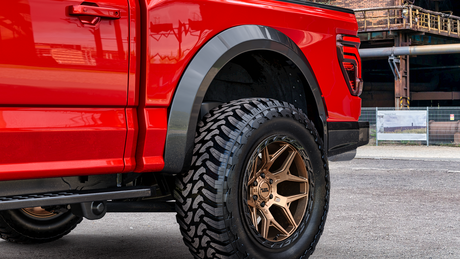 Raptor R with Offroad Monster M40 Wheels